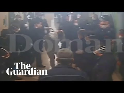 Italian prison guards suspended after video shows them beating inmates - Italian prison guards suspended after video shows them beating inmates