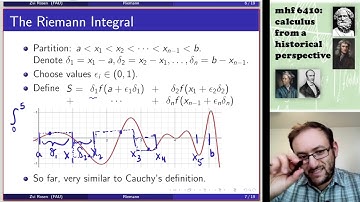 History of Calculus 13: Riemann