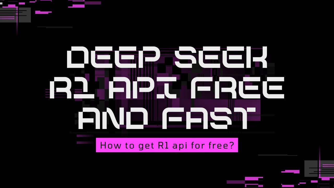 How to Use DeepSeek R1 API for FREE in 2025! | Easy Way to Use DeepSeek ...