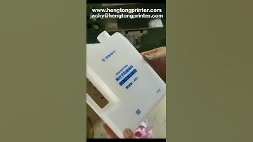 Plastic Flat Jerry Can Semi Auto Silk Screen Printing Machine 2021 05 19