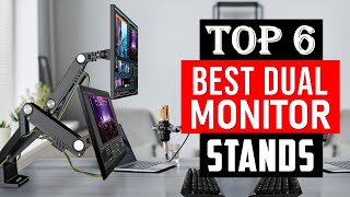 Top 6: Best Dual Monitor Stands 2024 | Best Monitor Arm  Reviews