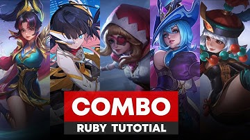 RUBY SKILLS COMBO TUTORIAL!! - RUBY ADVANCED COMBO FULL GUIDE