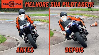 APRENDA A FAZER CURVA ASSIM! Curso Hebert Pereira de motociclismo