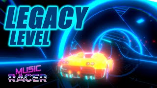 Incredibly Beautiful Legacy Level in Music Racer Game. Song: Tropic Fuse - French Fuse screenshot 5