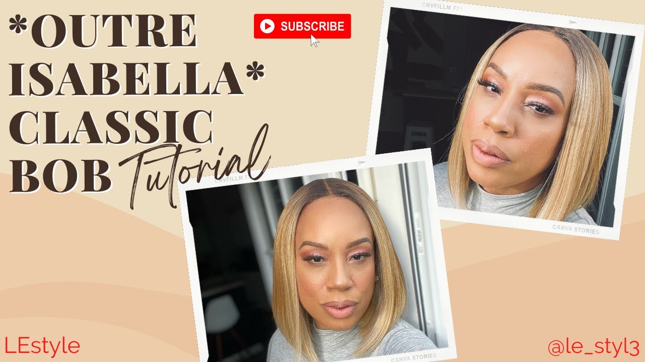 Outre Synthetic Melted Hairline HD Lace Front Wig ISABELLA INSTALL + REVIEW 