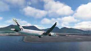 PIA 777 Crash Landing at Hong Kong Airport