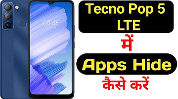 How to hide apps in Tecno Pop 5 LTE || Tecno Pop 5 LTE me app kaise hide kare ||