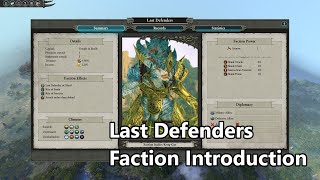 Last Defenders faction introduction - Total War: Warhammer II