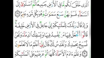 حفظ وتكرار سورة البقرة " من الآية 29 : 31 " #فجاءة_خاطرة