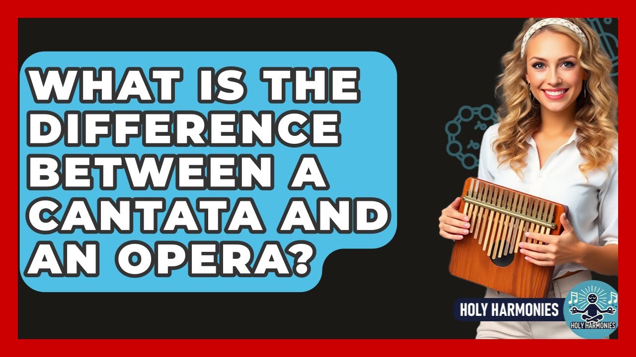 What Is The Difference Between A Cantata And An Opera? - Holy Harmonies