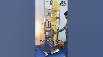 Pouch Packing With Nitrogen Air Filling | Roasted Item Packaging Machine #creatureindustry #packing