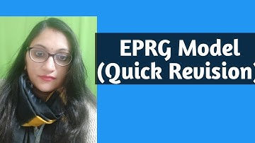 EPRG model/ Quick revision/ NTA UGC NET/JRF / management/ commerce/ by Dr. Barkha Gupta