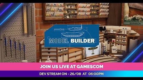 Model Builder Demo - Gamescom Gameplay 2021