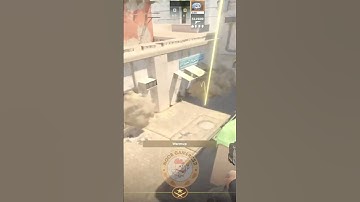 MIRAGE RUSH B WITH 3 SMOKE #shorts #cs2 #csgo