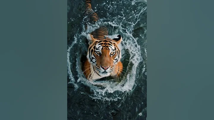 Watch the video about Bengal Tiger and Mountain Goats in Natural Beauty, #viralshort #wildlife #tiger #nature