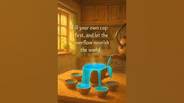 👉 “Fill yourself first.Your overflow is the world’s blessing.”#love #motivation#selfimprovement#fyp