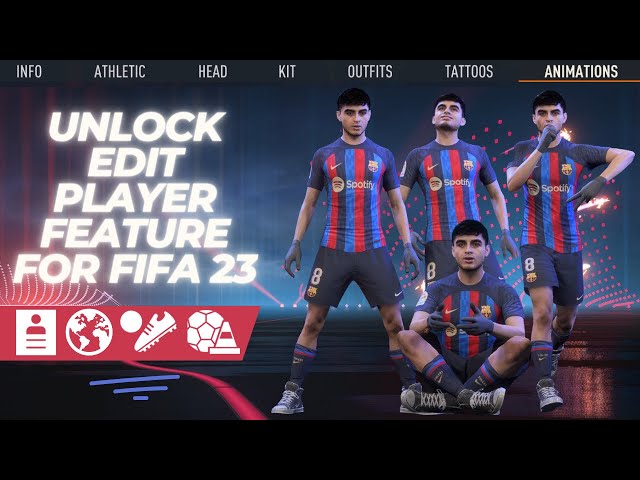 FC 24 Unlock Edit Player Mod