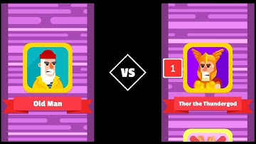 Bowmasters - Gameplay Walkthrough Part 60 - Bowmasters Old Man - Easy Tournament (iOS,Android)