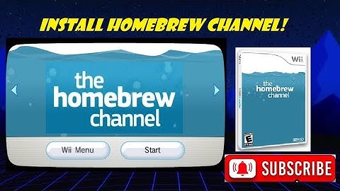 How to Install the Homebrew Channel on the Nintendo Wii!