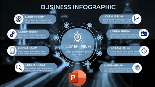 💥POWERPOINT | EASY INFOGRAPHIC IN LESS THAN 6 MINUTES ! 😁 | FREE TEMPLATE | step by step tutorial 💥