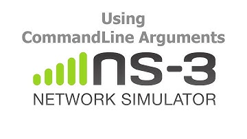 ns3 Network Simulator - Using CommandLine tool with arguments