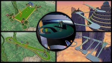 Super Monkey Ball - All Beginner Floors (+ Extra)