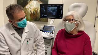 Thyroid RFA 12 weeks and Resolution of coughing secondary to compressive Nodule by Dr. Sean Nikravan