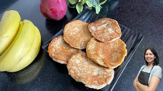 ओट्स और सेब का बिना अंडे वाला पैनकेक | HEALTHY Oats Apple Pancake recipe | Oat Aur Apple Ki Recipe