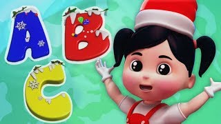 Рождественская ABC песня | алфавиты по русски | рождественские алфавиты | Xmas ABC Song screenshot 4