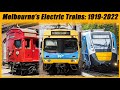 Melbournes electric suburban trains  103 years of history