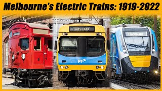 Melbourne's Electric Suburban Trains // 103 Years of History!