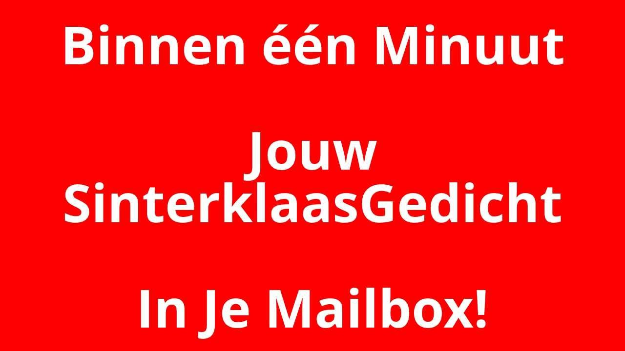 Sinterklaas Gedichten - Maak Snel Je Sinterklaas Gedichten Voor December - YouTube