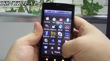 3.5" TV Mobile Phone with WiFi Bluetooth Java MSN Skype