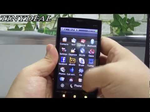 3.5" TV Mobile Phone with WiFi Bluetooth Java MSN Skype