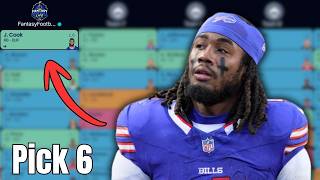 2026 Fantasy Football Mock Draft | Pick 6 (12 Team PPR)
