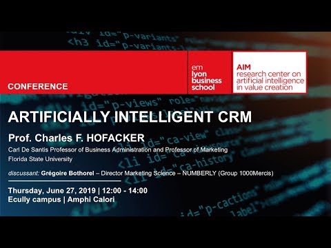 Artificial Intelligent CRM with prof. Charles F.Hofacker