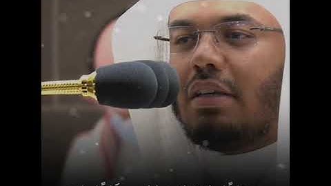 لا يذوقون فيها بردا ولاشرابا سورة النبأ 😭💔الشيخ ياسر الدوسري