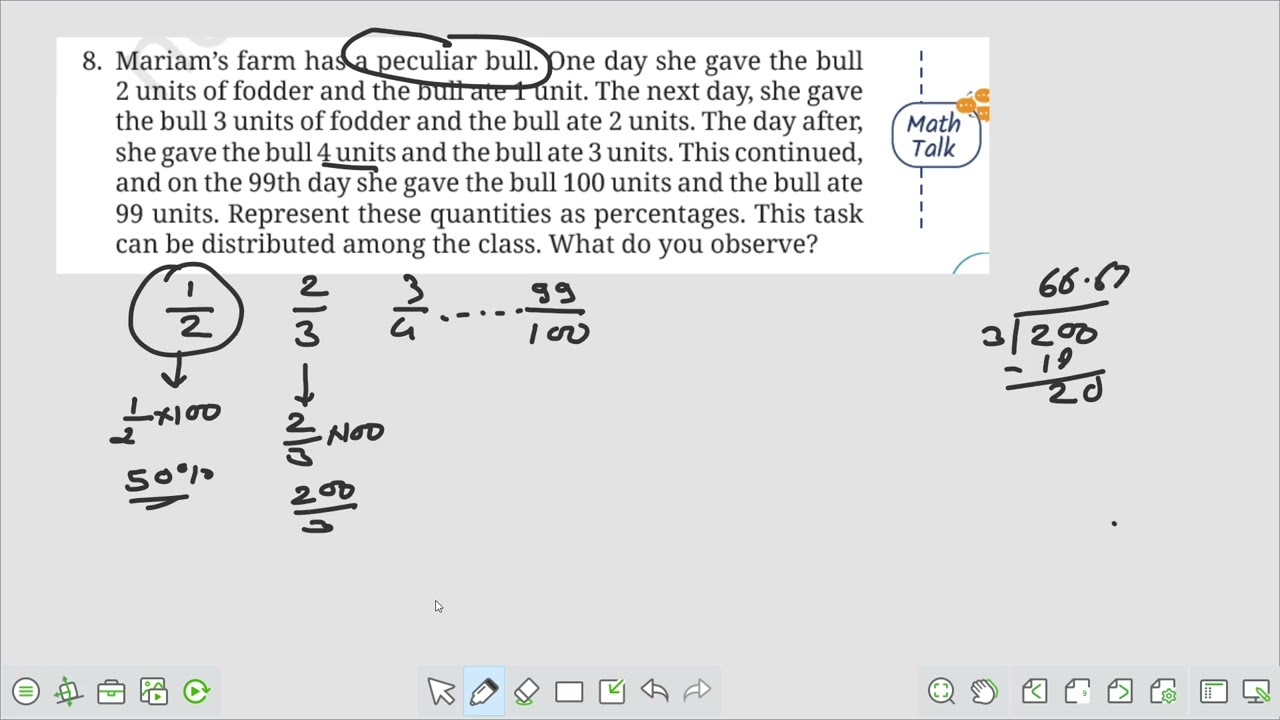 Page 12 Figure it Out Que 8. chapter 1 fractions in disguise class 8 ganita prakash part 2 NEW NCERT