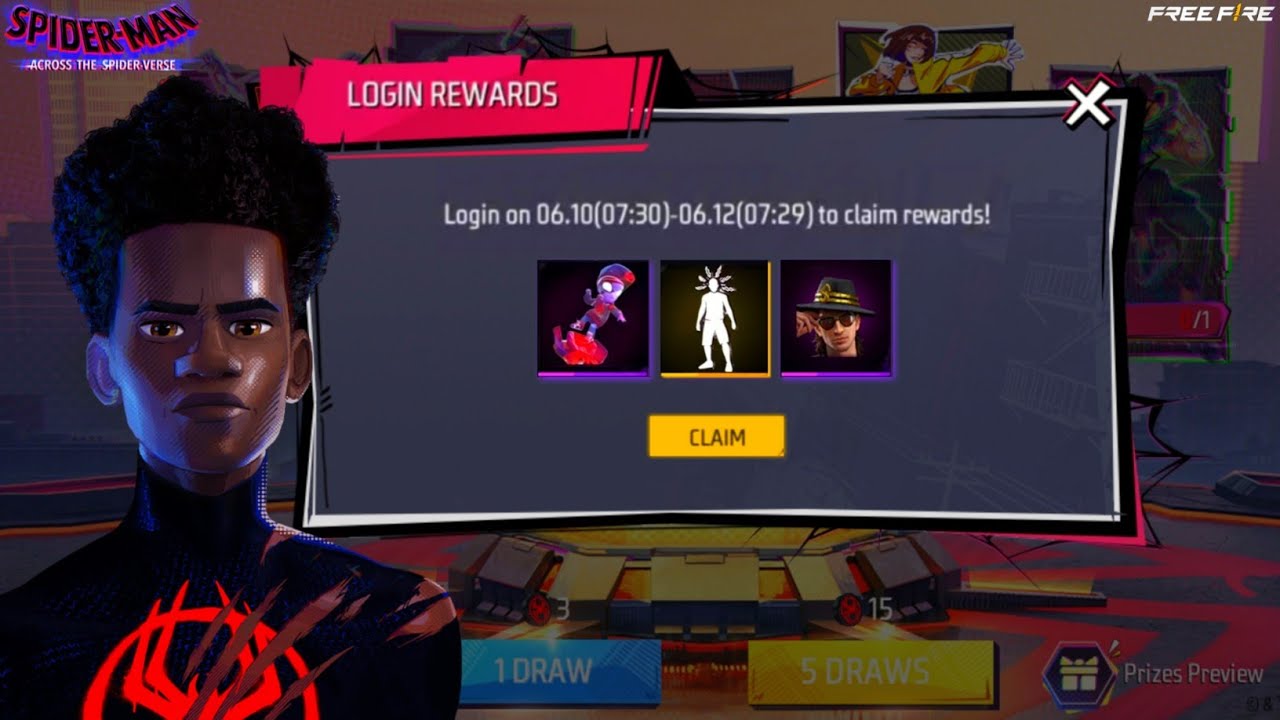 [FREE CLAIM] SPIDER-VERSE PEAK DAY REWARDS🔥(MIỄN PHÍ) 🤯- I Got ...