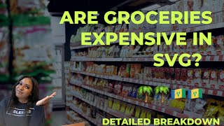 Grocery Shopping In St Vincent | Is It REALLY That Expensive? | I Spent $450 For This...