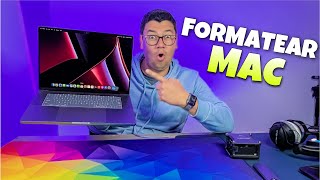 Como FORMATEAR un MACBOOK FÁCIL y RÁPIDO [Chip M1 Pro y M1 MAX] #2024