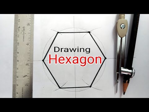 Видео: Зургаан өнцөгтийг хэрхэн яаж зурах вэ
