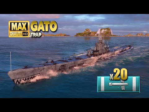 Submarine Gato: Living dangerous - World of Warships