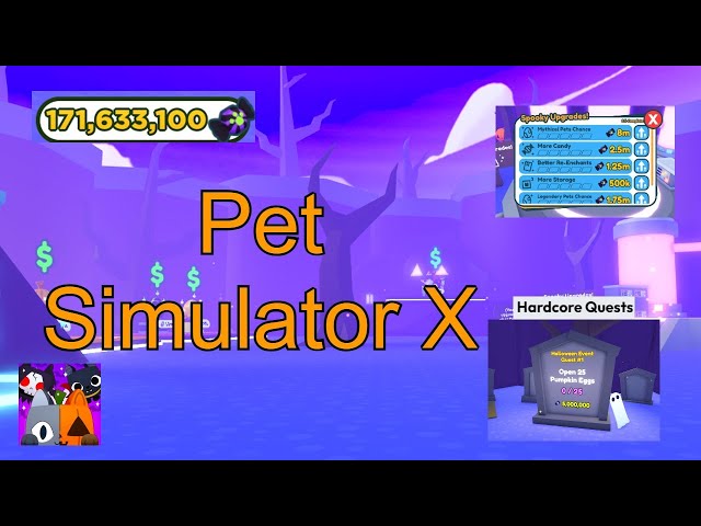 roblox pet simulator x Regular HALLOWEEN Pet! Great for index Pets!
