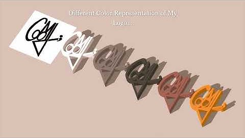 How to Make Conceptuality Logo | #Google #Sketchup | 3D Modelling.
