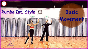 Int. Rumba Latin | Basic Movement | How to dance | Tutorial | Syllabus
