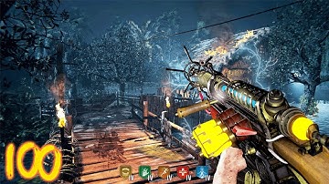 COD ZOMBIES - SHI NO NUMA REBORN EASTER EGG BOSS FIGHT + CUTSCENE COMPLETION! (Vanguard Zombies)