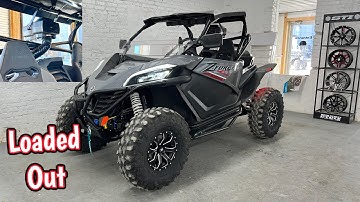 Fully Loaded 2022 CFMOTO ZFORCE 950 H.O. with Particle Separator