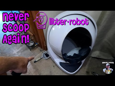 This Automatic Litter Box Means NO MORE SCOOPING! Litter Robot 3 Connect