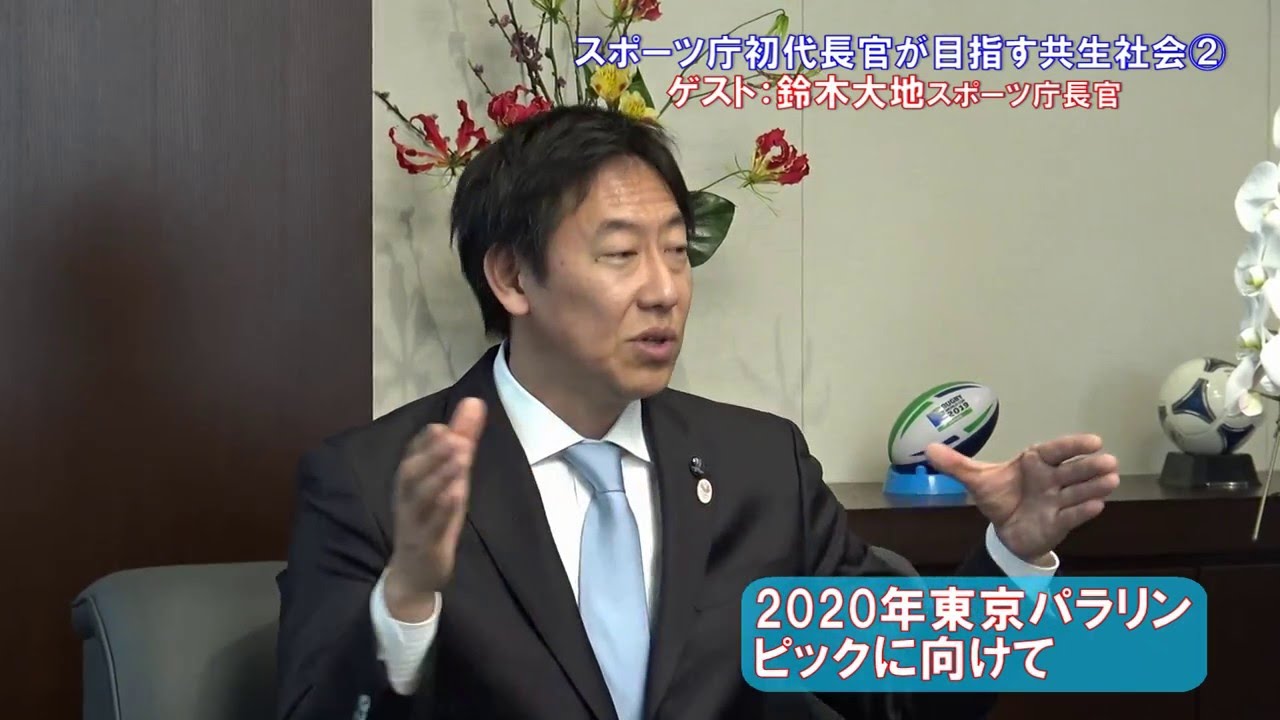 挑戦者たち 二宮清純の視点 ゲスト 鈴木大地スポーツ庁長官 ２ Youtube